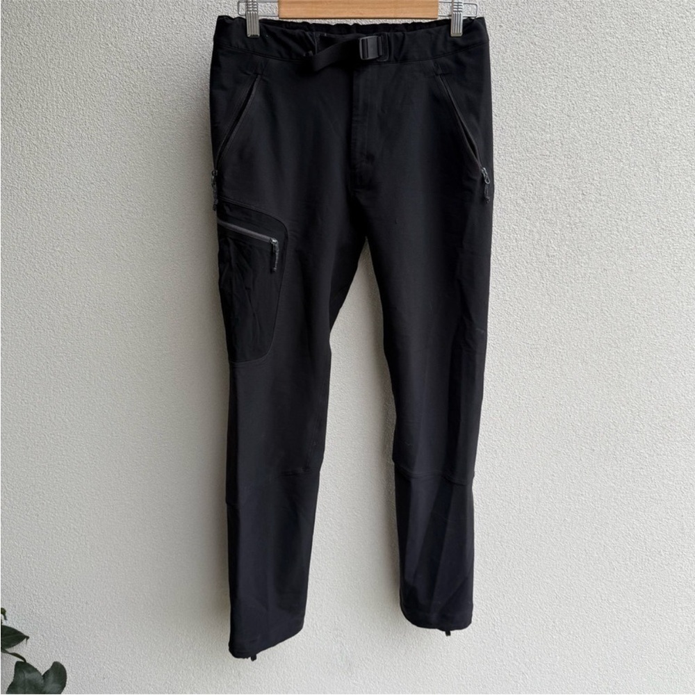 Arc'Teryx Soft Shell Hiking Cold Weather Pants Small Black